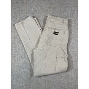 CAT Caterpillar Women’s Work Jeans Size 10 Tan Carpenter